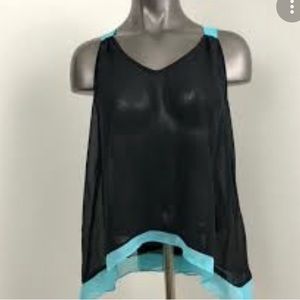 Bisou Bisou sheer flowy top